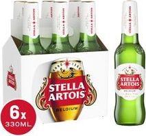 Stella Artois Lager 6X330ml