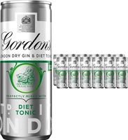 Gordon's Gin & Diet Tonic 12 x