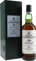 Laphroaig 30 Year Old / Wooden Box Islay Single Malt Scotch Whisky