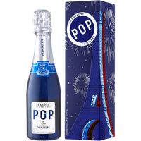 Champagne Pommery POP Bleu - presentation case Tour Eiffel - 20cl