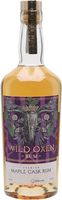 Wild Oxen Maple Cask Aged Rum Single Traditional Column Still Rum