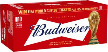 Budweiser Premium Lager 10x440ml
