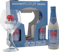 Delirium Tremens 4 Bottles & Glass Gift Pack