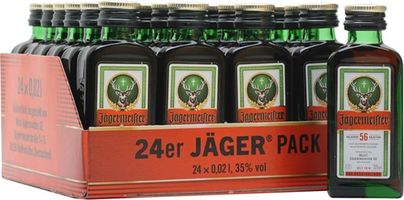 Jagermeister Liqueur/ Case of 24 Bottles