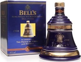 Bell's Prince Of Wales 50th Birthday Decanter...