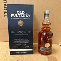 *DAMAGED BOX* Old Pulteney - 25 Year Old Sing...