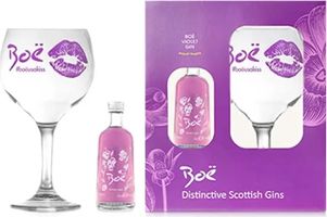 Boe Violet Gin Gift Set with Glass