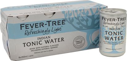 Fever-Tree Light Tonic 8x150ml Cans