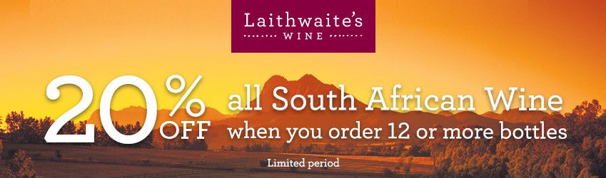 20% off South Africa