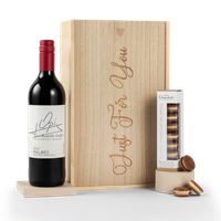 Hotel Chocolat Macarons & Malbec Gift Set