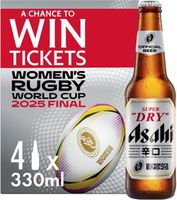 Asahi Super Dry Beer 12x330ml