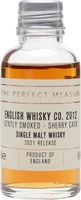 The English Gently Smoked Sherry Cask Sample / 2021 Release English Whisky