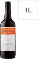 Tesco Medium Dry Sherry 1L