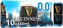 Guinness 0.0% Alcohol Free Draught Stout 10X4...