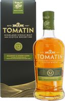 Tomatin 12 Year Old Bourbon & Sherry Casks Single Malt Scotch Whisky
