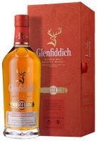 Glenfiddich 21-year-old Single Malt Scotch Whisky (70cl in gift box)