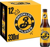 Brooklyn Pilsner Crisp Lager Beer 12x330ml