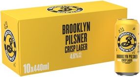 Brooklyn Pilsner Crisp Lager Beer Cans