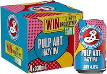 Brooklyn Brewery Pulp Art Hazy IPA 4x330ml