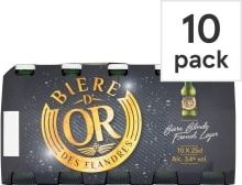 Biere D'or 10 X 250Ml