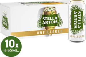 Stella Artois Unfiltered Beer 10x440ml