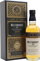Miltonduff 2003 / 20 Year Old / Cask 63397 / Lost In Time Series Speyside Whisky