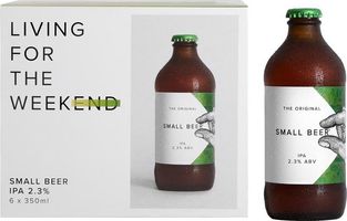 Small Beer Organic IPA  6x350ml