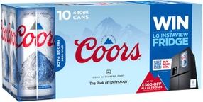 Coors Lager 10x440ml