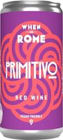 When in Rome Red Wine Primitivo IGT, Can