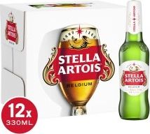 Stella Artois Lager Beer 12X330ml