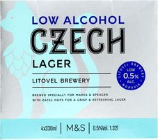 M&S Low Alcohol Czech Lager