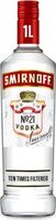 Smirnoff No. 21 Vodka Red Label 1L