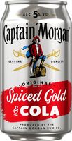Captain Morgan Original Spiced Gold & Cola (Abv 5%)
