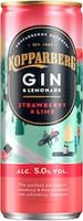 Kopparberg Gin & Lemonade Strawberry & Lime 250ml