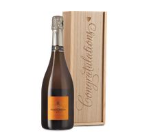 Champagne in "Congratulations" Wood Box