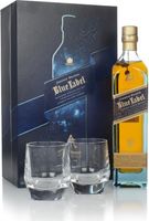 Johnnie Walker Blue Label Gift Pack with 2x Glasses Blended Whisky