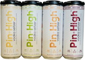 Pin High Vodka Seltzer Variety Pack