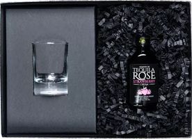 Personalised Shot Glass with Tequila Rose Str...