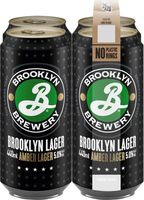 Brooklyn Lager Beer Cans
