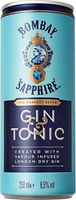 Bombay Sapphire Gin & Tonic 250ml