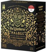 The Wanderer Malbec Bold Red Wine 1.5L