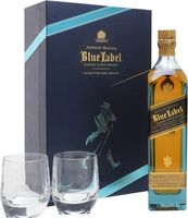 Johnnie Walker Blue Label / 2 Glass Set Blended Scotch Whisky
