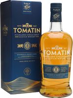 Tomatin 8 Year Old Bourbon & Sherry Casks / Litre Highland Whisky