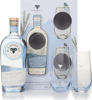 Ramsbury Vodka Gift Set with 2x Glasses Plain...