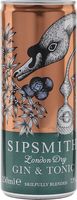 Sipsmith Gin & Tonic / Single Can