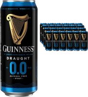 Guinness 0.0 Draught Alcohol Free Stout 24 x ...