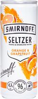 Smirnoff Seltzer Orange & Grapefruit 330ml Ready to Drink Premix