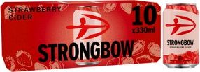 Strongbow Strawberry Cider 10x330ml