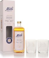 Midi Liquid Sunset Gift Set with 2x Glasses L...