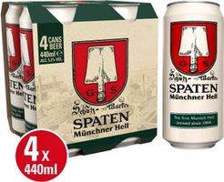 Spaten Hells Lager 4x440ml